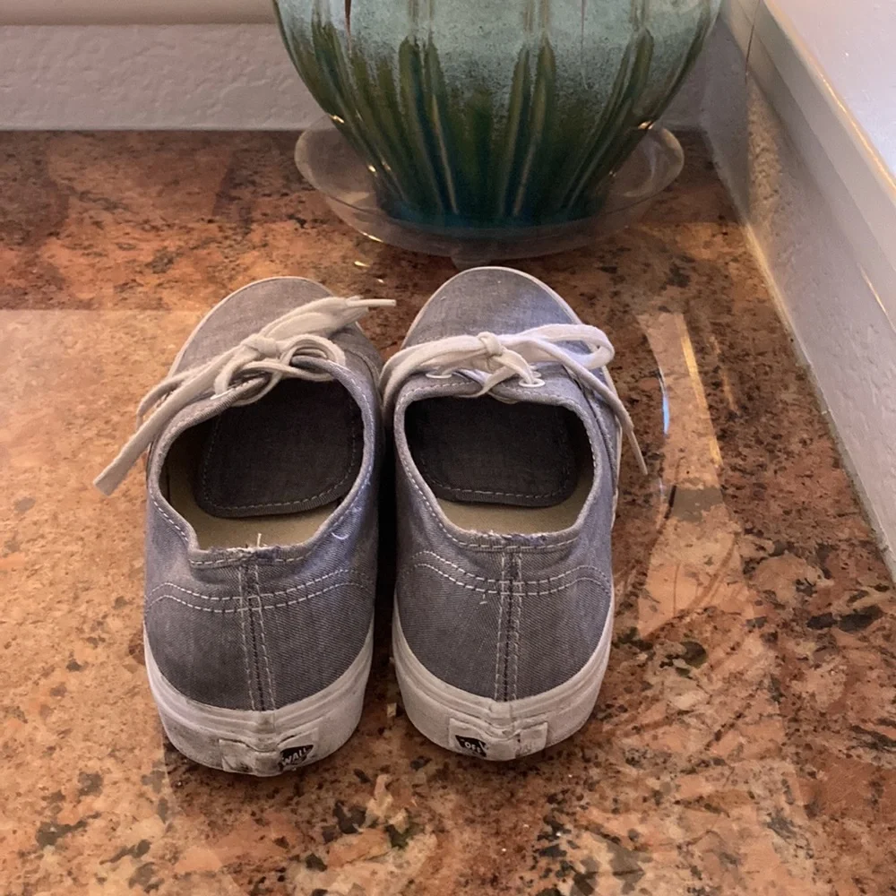 VANS Off the Wall denim sneakers - Picture 3 of 5